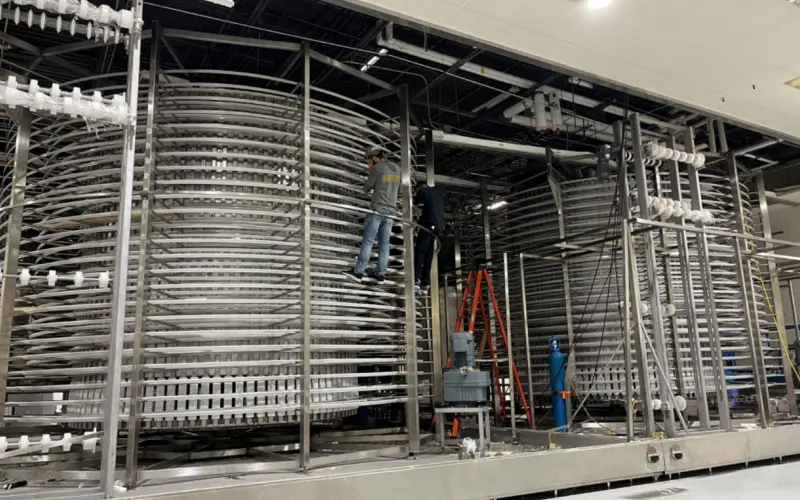 Spiral Freezer Installation