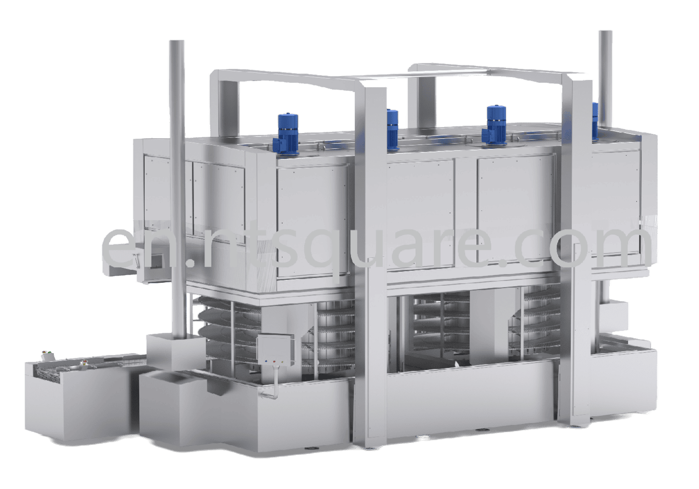 Spiral Cooler Enhancing Efficiency In Food Processing Square Technology spiral-cooler-enhancing-efficiency-in-food-processing-square-technology